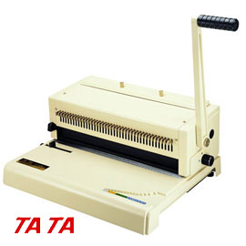 TATA 雙線圈3:1鐵環 40孔 打孔裝訂機 KASSEL /台
