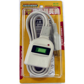 【明家】C8101A 1孔1開關延長線6呎/ 條