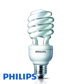 飛利浦 E27 23W 螺旋省電燈泡220V 10支入 /箱