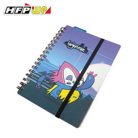 HFPWP 筆記本A6 Burger town 名師設計精品 台灣製 環保材質 BTSA6