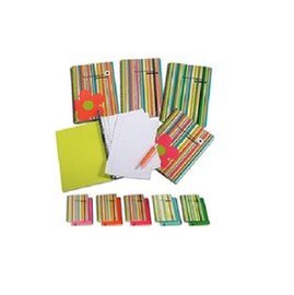 HFPWP 筆記本 (A4) 繽紛花朵配本色(隨機出色) 環保材質 非大陸製 NA4GPF-A