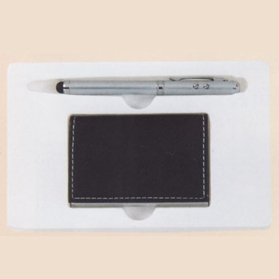 GC2 四用筆+皮名片夾晶亮盒 / 盒