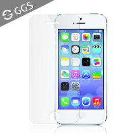 yardiX代理【GGS iPhone 5/5S/5C金鋼防爆透明玻璃靜電吸附保護貼】可搭邊框/保護殼/保護套或觸控筆使用
