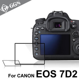yardiX代理【GGS IV LARMOR金鋼防爆玻璃靜電吸附相機保護貼-CANON EOS 7D Mark II專用】硬度8H 日本光學材質 7D2 7DII