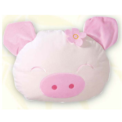 GC2 豬美眉抱枕腰靠 16吋 DF019/ 個