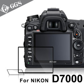 yardiX代理【GGS IV LARMOR金鋼防爆玻璃靜電吸附相機保護貼-NIKON D7000專用】硬度8H 日本光學材質