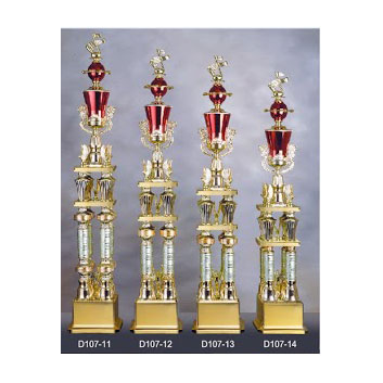 北金文具 D107-14 大型四柱獎盃 /座