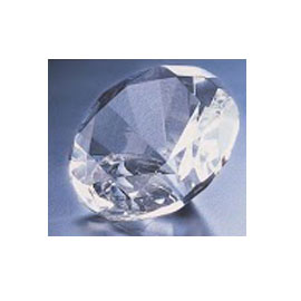北金文具 A006-32 雷射水晶獎座-鑽石體(中)/顆