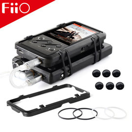 【FiiO X3專屬配件-HS15耳擴綑綁組合】可搭配E12耳機功率擴大器