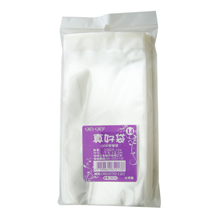 真好袋 OB0070-120 OPP自黏袋 7 x 12cm -100個入 / 包