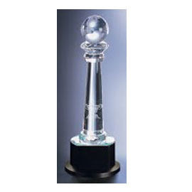 北金文具 A005-11 雷射水晶獎座(有燈)/座