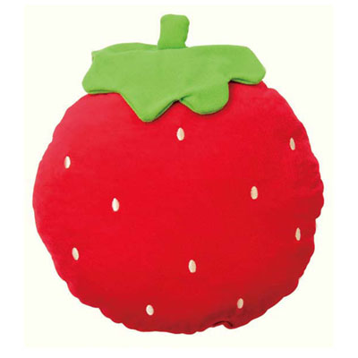 GC2 紅草莓抱枕腰靠 12吋 DF018/ 個