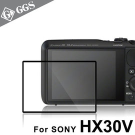 yardiX代理【GGS IV LARMOR金鋼防爆玻璃靜電吸附相機保護貼-SONY HX30V專用】硬度8H 日本光學材質