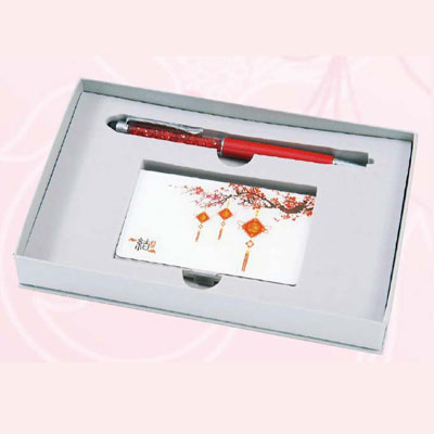 GC2 觸控紅鑽+結名片夾磁盒禮盒 C090/ 組