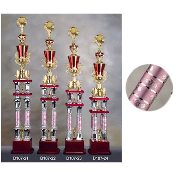 北金文具 D107-22 大型四柱獎盃 /座  