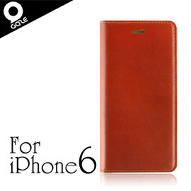 yardiX代理 【韓國 LAYBLOCK 手工真皮iPhone 6保護套 咖啡】皮夾造型 保護殼/保護皮套 適合搭配保護貼/觸控筆
