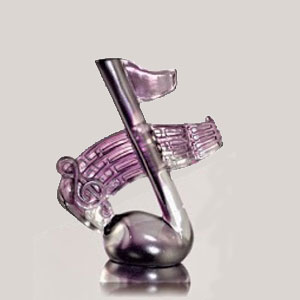 北金文具 E021-01 音符 琉璃品/座