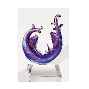 北金文具 KC-02058 如魚似水 琉璃品/座