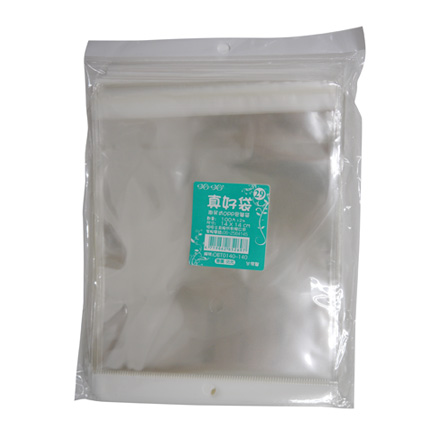 真好袋 OBT0140-140 OPP吊掛式自黏袋 14 x 14cm -100個入 / 包