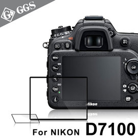 yardiX代理【GGS IV LARMOR金鋼防爆玻璃靜電吸附相機保護貼-NIKON D7100專用】硬度8H 日本光學材質