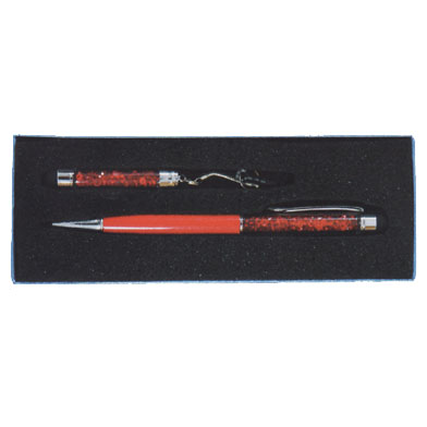 GC2 觸控紅晶鑽筆+紅鑽吊飾精裝盒 / 盒
