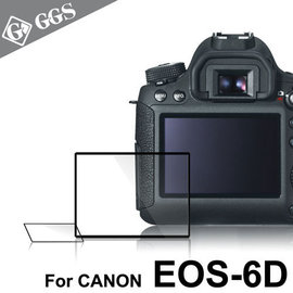 yardiX代理【GGS IV LARMOR金鋼防爆玻璃靜電吸附相機保護貼-CANON EOS-6D專用】硬度8H 日本光學材質