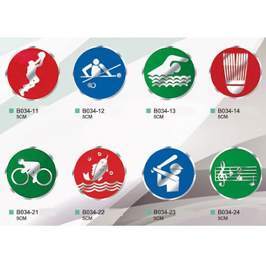 北金文具 B034 運動吊牌-人偶配件/個