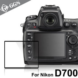 yardiX代理【GGS IV LARMOR金鋼防爆玻璃靜電吸附相機保護貼-NIKON D700專用】硬度8H 日本光學材質