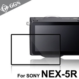 yardiX代理【GGS IV LARMOR金鋼防爆玻璃靜電吸附相機保護貼-SONY NEX-5R專用】硬度8H 日本光學材質