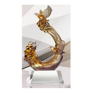 北金文具 KC-02053 英才得展 琉璃品/座
