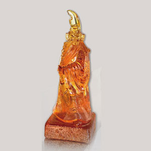 北金文具 E015-01 武聖關公 琉璃品/座