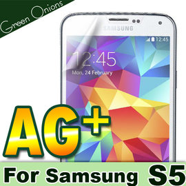 yardiX代理【美國Green Onions 防眩光保護貼--Samsung Galaxy S5 I9600款】防指紋霧面保護膜 降低指紋沾黏 搭保護殼/保護套更佳