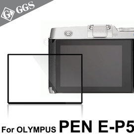 yardiX代理【GGS IV LARMOR金鋼防爆玻璃靜電吸附相機保護貼-OLYMPUS PEN E-P5專用】硬度8H 日本光學材質