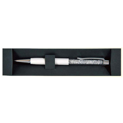 GC2 白鑽白桿晶鑽原子筆抽屜盒 F006/ 盒