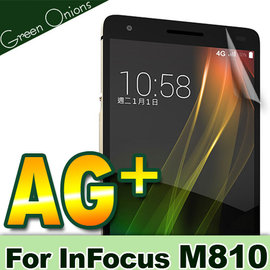 yardiX代理【美國Green Onions 防眩光保護貼--InFocus M810款】防指紋霧面保護膜 降低指紋沾黏 搭保護殼保護套更佳