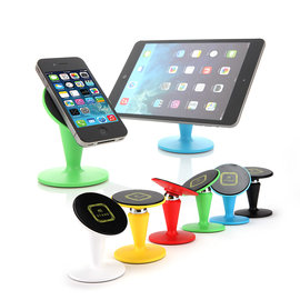 yardiX代理 【手機平板GPS陳列展示架(無防盜功能)--免貼雙面膠可360度旋轉】固定架/手機座 手機/平板/雜物/鑰匙皆可貼住擺放