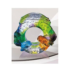 北金文具 KC-01003 平安有餘 琉璃品/座