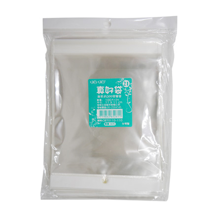 真好袋 OBT0110-110 OPP吊掛式自黏袋 11 x 11cm -100個入 / 包