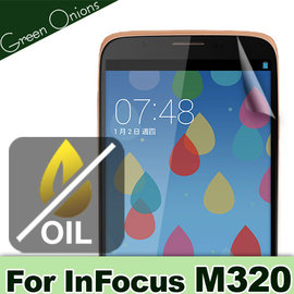 yardiX代理【美國Green Onions Oleophobic 抗油水保護貼-- InFocus M320 款】疏油疏水 降低指紋沾黏 搭保護殼/保護套更佳