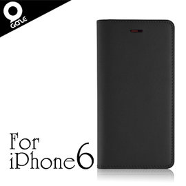 yardiX代理 【韓國 LAYBLOCK 手工真皮iPhone 6保護套 黑色】皮夾造型 保護殼/保護皮套 適合搭配保護貼/觸控筆