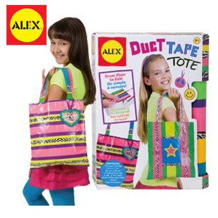 【美國ALEX】DIY彩色膠帶背袋組 / 組