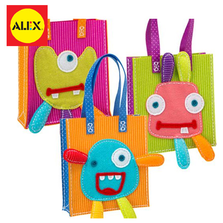 【美國ALEX】DIY淘氣鬼隨行袋(3款可選) / 卡