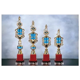 北金文具 B118-33 單柱獎盃/座