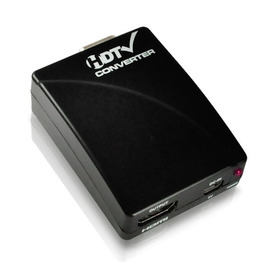 yardiX代理【HDTV Converter (VGA+Audio to HDMI) 高畫質電腦影音轉換盒(轉接器) TVB-8097A】電腦簡報接液晶電視免外接喇叭!!