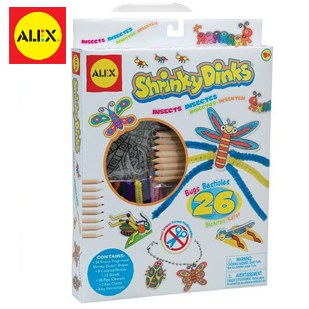 【美國ALEX】DIY熱縮片-昆蟲世界 / 盒