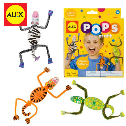 【美國ALEX】DIY湯匙創意材料包 / 盒