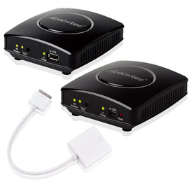 yardiX代理【apple iPad 無線HDMI影音組/無線簡報機組】將藍光播放器PS3 1080P影像WIFI傳送到液晶電視投影機 New iPad可用