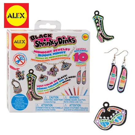 【美國ALEX】DIY熱縮片-美麗夜晚飾品 / 盒