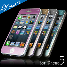 yardiX代理【韓國TAKE91 Supreme Metal iPhone 5/5S/5C 金屬質感保護貼】四種色彩任選 可搭邊框/保護殼/保護套或觸控筆使用