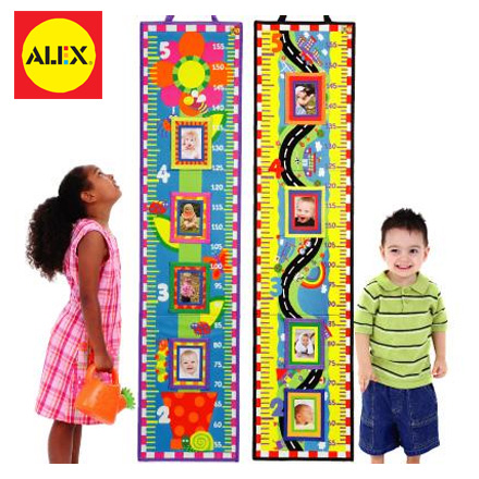 【美國ALEX】我的成長身高尺-高速公路/花園 / 個